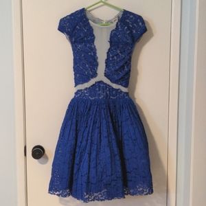 Blue Lace Dress from ASOS